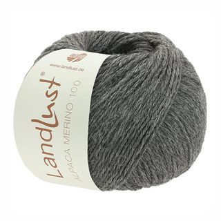 LANDLUST Alpaca Merino 100, 50g | Lana Grossa – mörkgrå, 