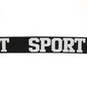 Gummiband Sport – svart/vit,  thumbnail number 1