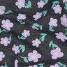 Sweatshirt Blommor | by Poppy – antracit/fläder,  thumbnail number 2
