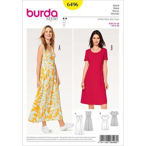 Klänning, Burda 6496, 