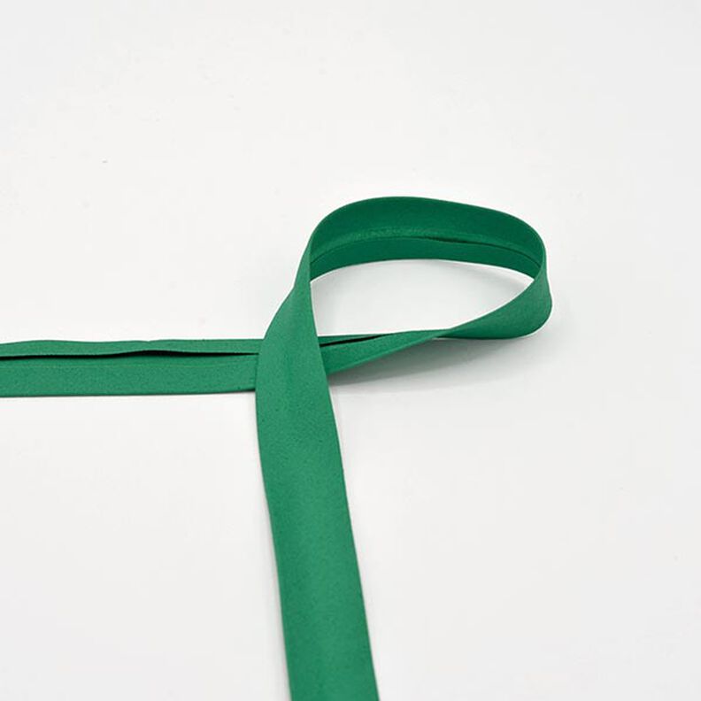Skråband i bomull Poplin [20 mm] – grön,  image number 1