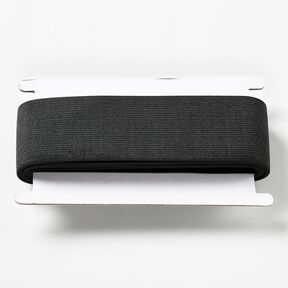 Mjukt gummiband [3 m | 50 mm] – svart, 