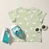 Bambus Bomullsjersey kanin och morot – gråbeige,  thumbnail number 5