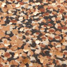 Crepe-chiffong fläckar och guldprickar – brun/guldmetallic,  thumbnail number 6