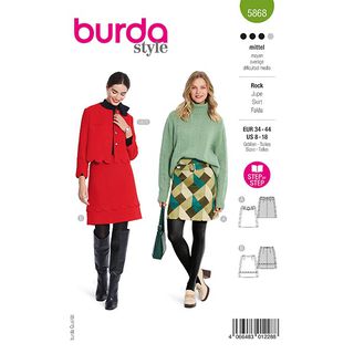 Kjol | Burda 5868 | 34-44, 