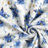 Alpfleece akvarellstjärnor – natur/indigo,  thumbnail number 3
