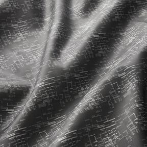 Fodertyg Jacquard gallermönster – grått, 