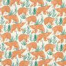 French Terry Sommarsweat akvarellbjörnar Digitaltryck | Poppy Fabrics – yllevit,  thumbnail number 1
