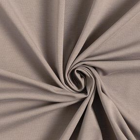 Bomullsjersey medium enfärgad – mörk gråbrun, 