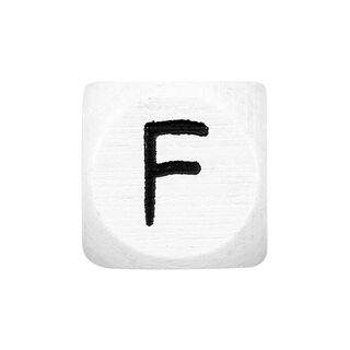 Träbokstäver F – vit | Rico Design, 