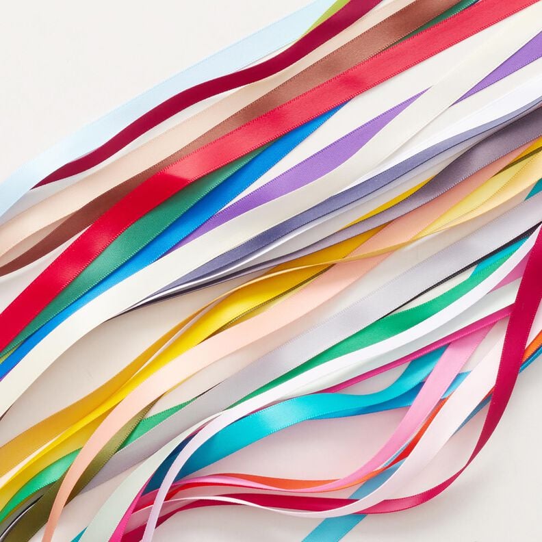 Satinband [9 mm] &ndash; bl&aring;,  image number 4