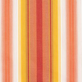 Markistyg melerade ränder – terracotta/senap, 