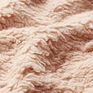 Bomull-sherpa Enfärgad – beige, 