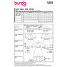 Klänning | Burda 5803 | 34-48,  thumbnail number 12