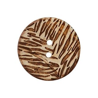 Kokosnötknapp 2-håls  – beige, 