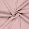 supermjuk ribbstickad enfärgad – ljus gammalrosa,  thumbnail number 3