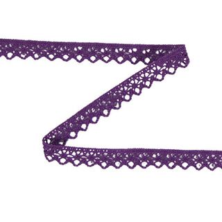 Knypplad spets (13 mm) 13 – lila, 