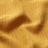 Linne-bomulls-mix Jacquard vågmönster – currygul,  thumbnail number 2