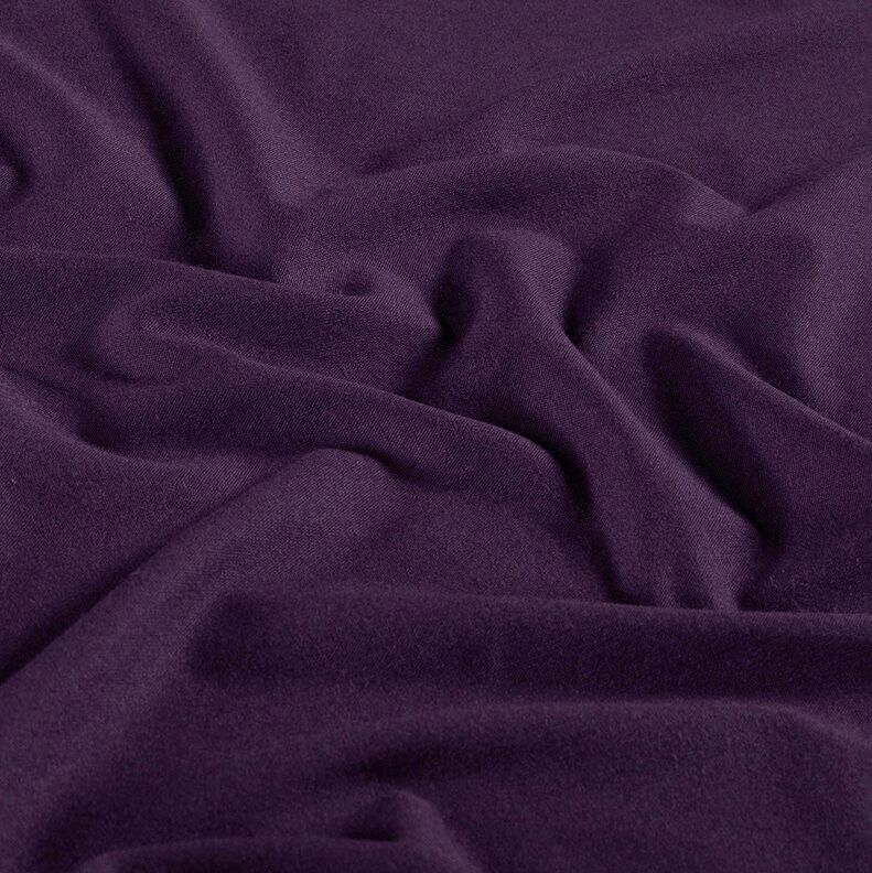 Viskosjersey Medium – plommon,  image number 2