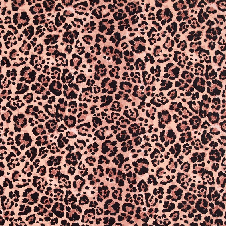 Baddräktstyg Leopardmönster – koppar/svart,  image number 1
