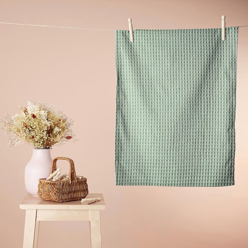 Våffelpiké Stora honungskakor – ljus mint,  image number 8