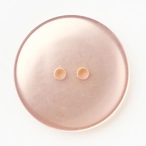 2-hålsknapp blank [Ø 25 mm] – rose, 