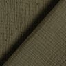 Muslin/Dubbel-krinkelväv dobby – khaki,  thumbnail number 4