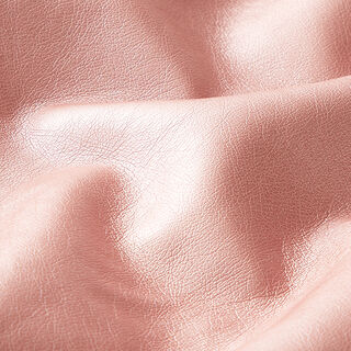 Konstläder Metallic-glans – rosa, 