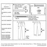 Byxor | 3/4-byxor, Burda 6471 | 34 - 46,  thumbnail number 5