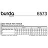 Byxor, Burda 6573,  thumbnail number 7