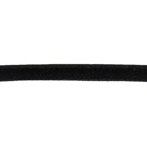 passpoalband Polycotton [15 mm] – svart, 