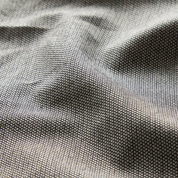 Möbeltyg Jacquard mini punkter – svart, image number 3
