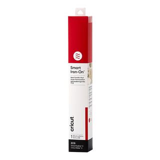 Flexfolie Smart Iron-On för Cricut Explore 3 och Cricut Maker 3 [ 33 x 91 cm ] – rött, 