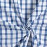 bomullstyg skjortrutigt &ndash; vit/bl&aring;,  thumbnail number 3