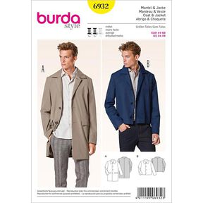 Herrock / -jacka, Burda 6932, 