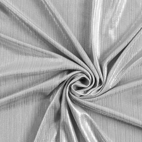Ribbad jersey metallic – silvermetallic, 