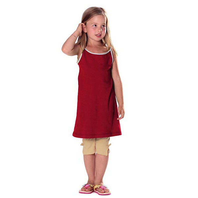 Viskosjersey Medium – kaminrött,  image number 5