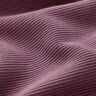 Ottoman-ribbad jersey enfärgad – aubergine,  thumbnail number 3