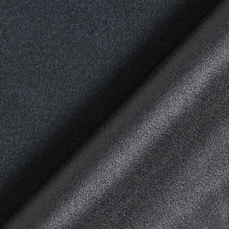 Kapptyg velour enfärgat – svart, image number 3