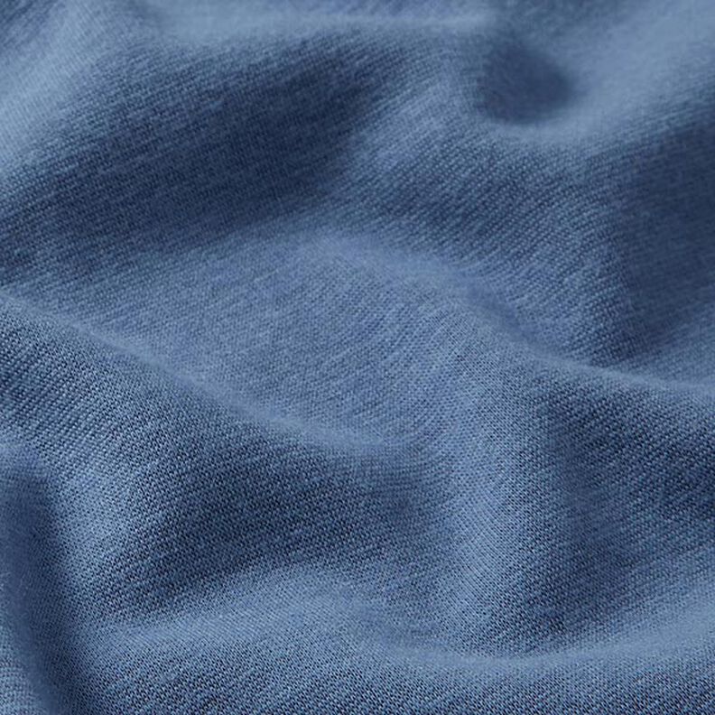 Alpfleece Mjuk sweat Enfärgat – jeansblå,  image number 3