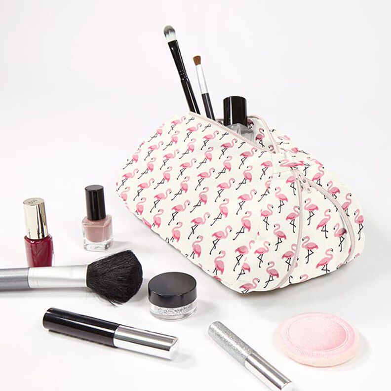 Behandlad bomull Flamingo – yllevit,  image number 6