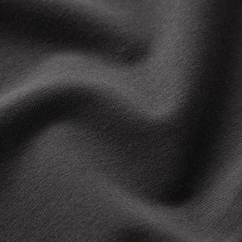 L&auml;tt french terry enf&auml;rgad &ndash; svart,  image number 3