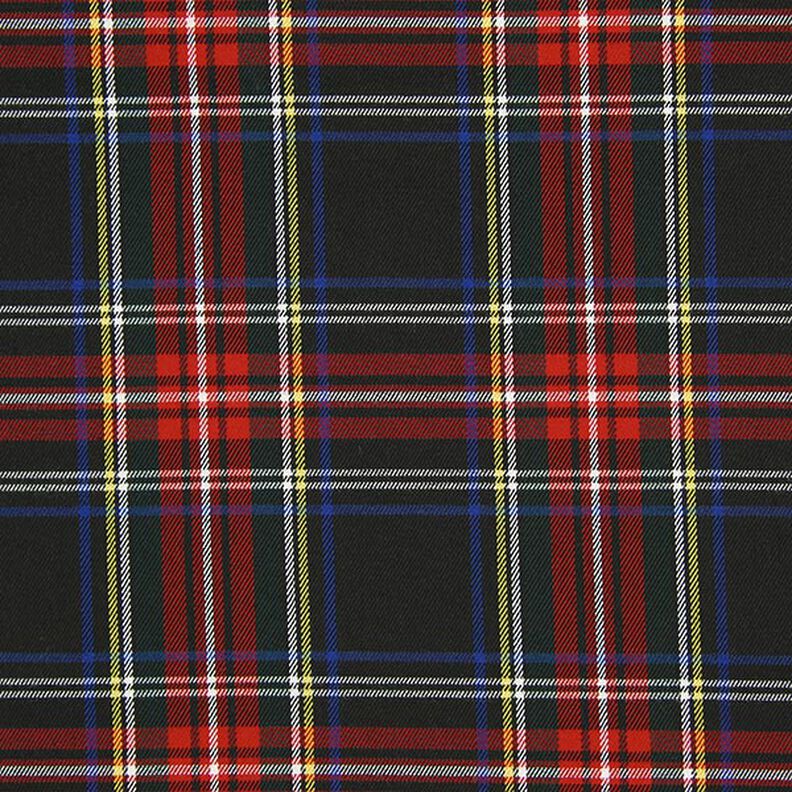 Skotskrutig Tartan Stora rutor – svart,  image number 1