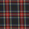 Skotskrutig Tartan Stora rutor – svart,  thumbnail number 1