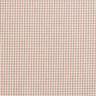 Skjorttyg med fina rutor – beige/marinblått,  thumbnail number 1