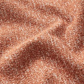 Stoppningstyg färgglatt vävt tyg – terracotta/beige, 
