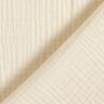 GOTS muslin/dubbelt krinklad väv | Tula – natur,  thumbnail number 3