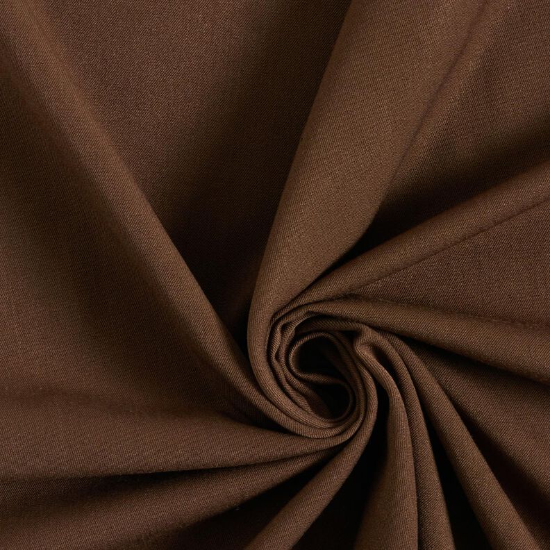 Bi-stretch gabardin – mörkbrun,  image number 1