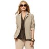 Bi-stretch gabardin – mörkbeige,  thumbnail number 6