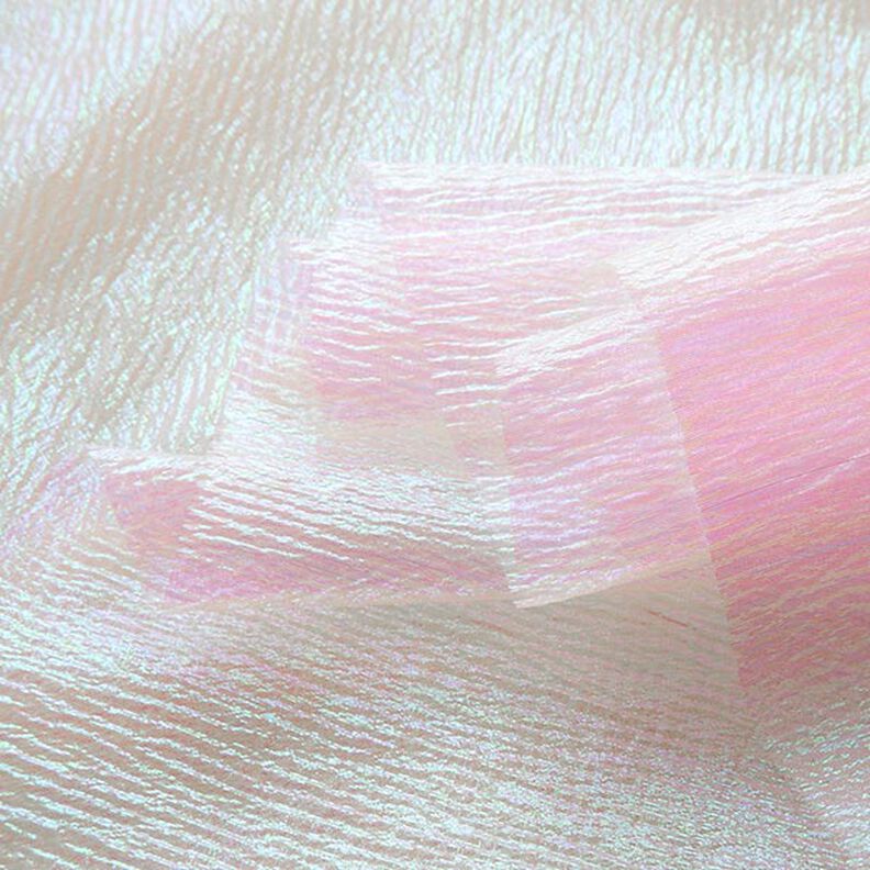 Organza Glitzer – vit,  image number 3